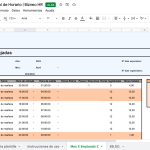 Simplifica el Control Horario con una Plantilla en Excel